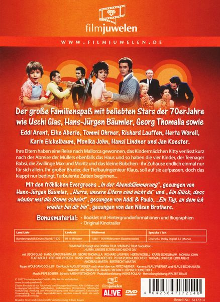 Produktbild: Hurra, unsere Eltern sind nicht da - filmjuwelen