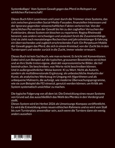 Produktbild: Systemkollaps! Vom System Gewalt gegen das Pferd im Reitsport zur wirklichen Partnerschaft!