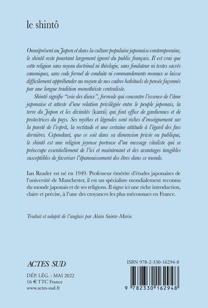 Produktbild: Le shint&ocirc; : voie des dieux