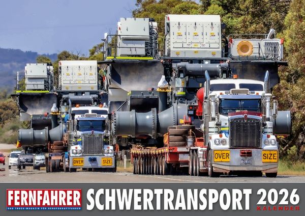 Produktbild: Schwertransporter Kalender 2026