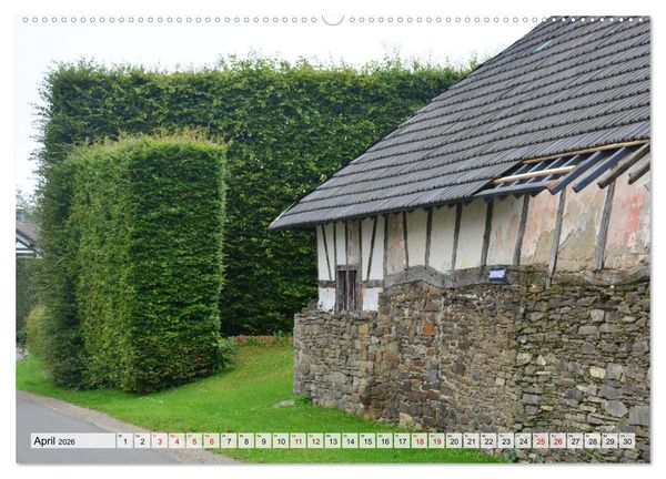 Produktbild: Eicherscheid - Ein Eifeldorf mit Charme und Sch&ouml;nheit (Wandkalender 2026 DIN A2 quer), CALVENDO Monatskalender