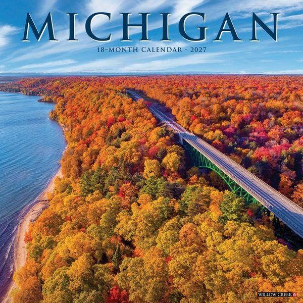 Produktbild: Michigan 2027 12 X 12 Wall Calendar