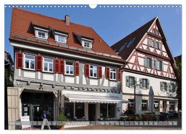 Produktbild: Plochingen im Blick (Wandkalender 2026 DIN A3 quer), CALVENDO Monatskalender