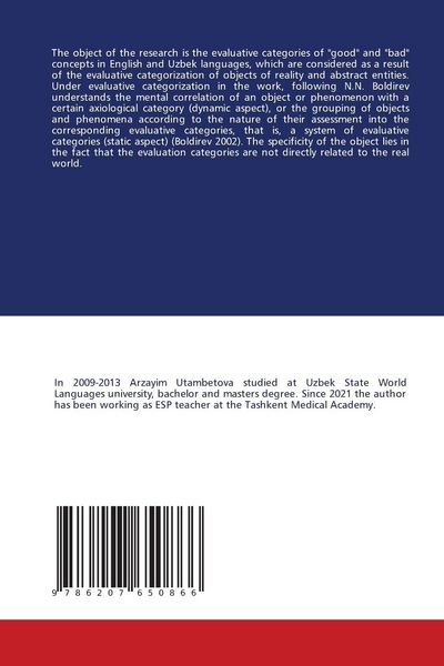 Produktbild: Evaluative categorization based on a specific reference