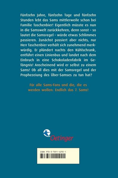 Produktbild: Sams im Gl&uuml;ck / Das Sams Band 7