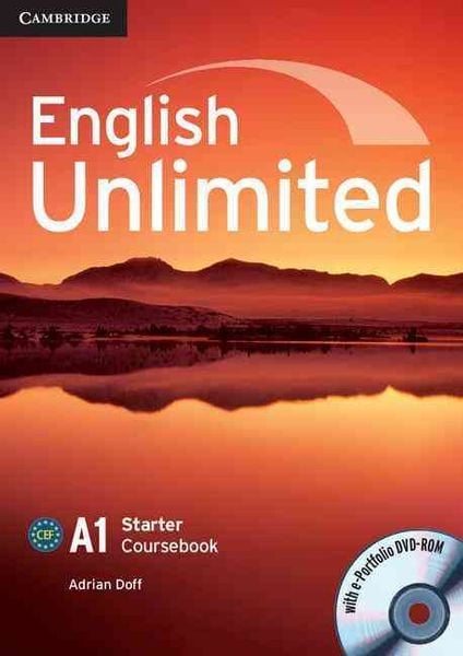 English Unlimited Starter Coursebook with E-Portfolio, A1 [With CDROM]