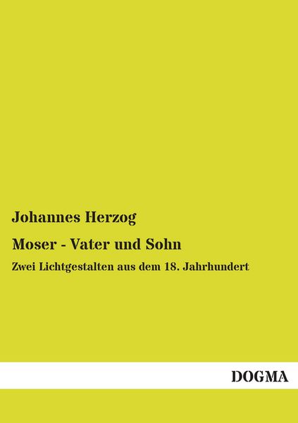 Produktbild: Moser - Vater und Sohn