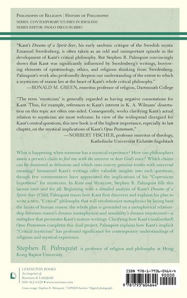 Produktbild: Kant and Mysticism