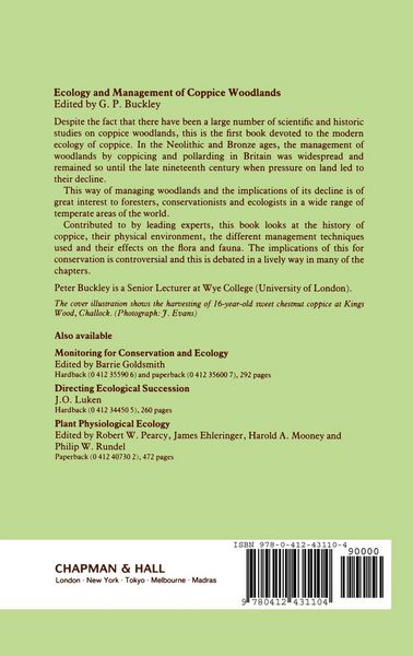 Produktbild: Ecology and Management of Coppice Woodlands