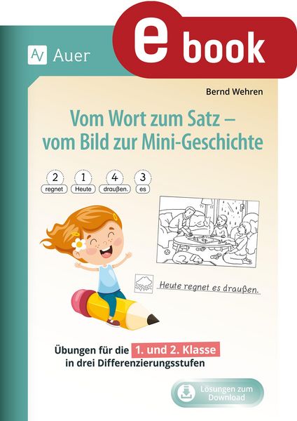 Produktbild: Vom Wort zum Satz - vom Bild zur Mini-Geschichte
