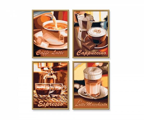 Produktbild: Malen nach Zahlen - Kaffeepause (Quattro)