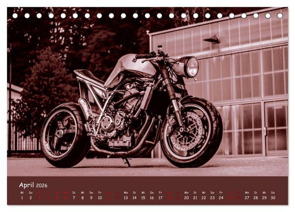 Produktbild: Custombikes 2026 (Tischkalender 2026 DIN A5 quer), CALVENDO Monatskalender