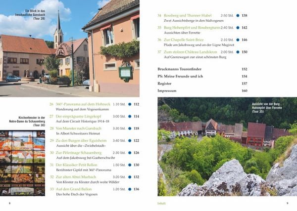 Produktbild: Wandergenuss Elsass und Vogesen