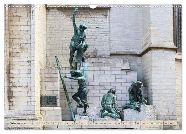 Produktbild: Antwerpen - Faszinierende Gro&szlig;stadt (Wandkalender 2026 DIN A3 quer), CALVENDO Monatskalender