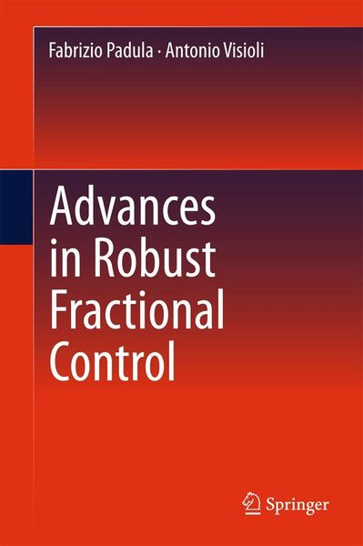 Produktbild: Advances in Robust Fractional Control