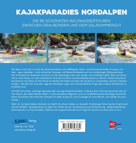 Produktbild: Kajakparadies Nordalpen