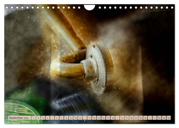 Produktbild: Grammophone - Zeitzeugen der Geschichte (Wandkalender 2026 DIN A4 quer), CALVENDO Monatskalender