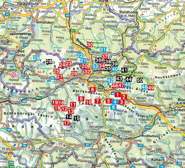 Produktbild: ROTHER Skitourenf&uuml;hrer Obersteiermark