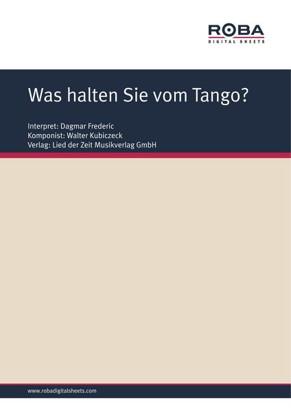 Produktbild: Was halten Sie vom Tango?