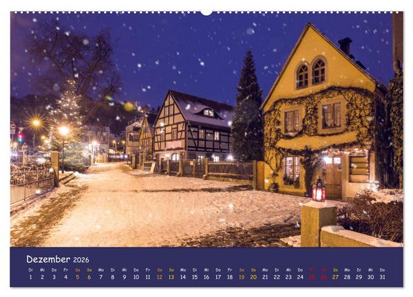 Produktbild: Elbflorenz - Dresden und Umgebung (Wandkalender 2026 DIN A2 quer), CALVENDO Monatskalender
