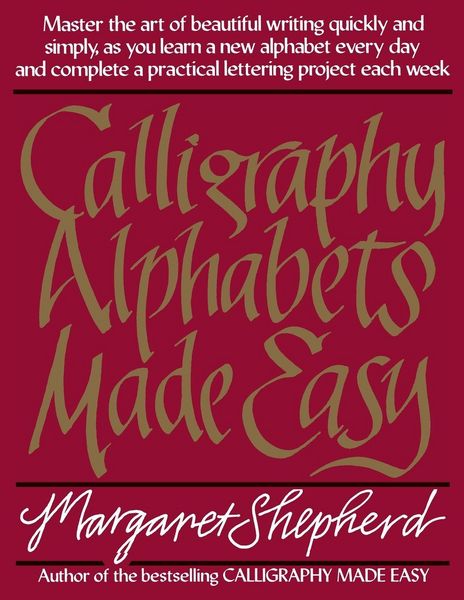 Produktbild: Calligraphy Alphabets Made Easy