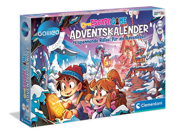 Produktbild: Clementoni Escape Game - Adventskalender