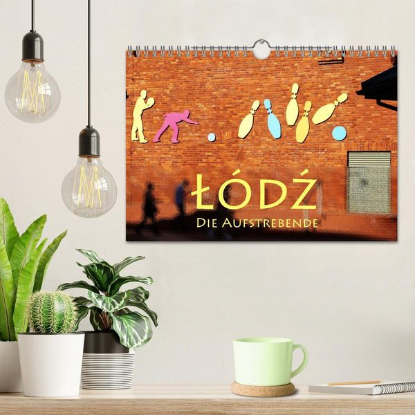 Produktbild: Lodz, die Aufstrebende (Wandkalender 2026 DIN A4 quer), CALVENDO Monatskalender