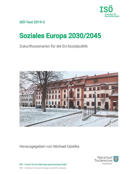 Produktbild: Soziales Europa 2030/2045