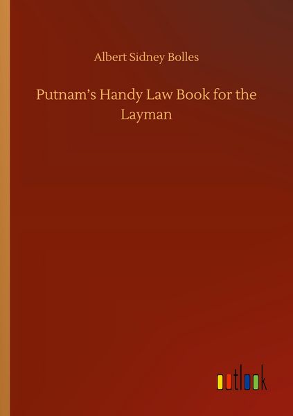 Produktbild: Putnam's Handy Law Book for the Layman