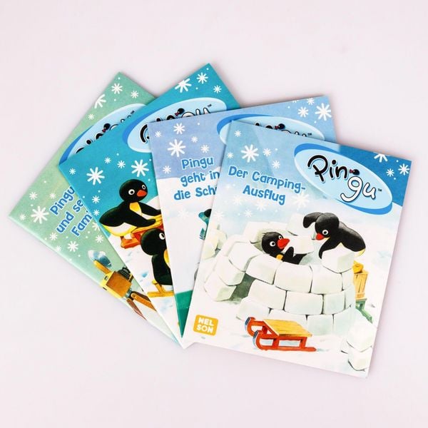 Produktbild: Nelson Mini-B&uuml;cher: 4er Pingu 1-4