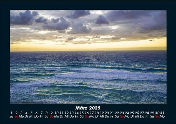 Produktbild: Meereslandschaften 2025 Fotokalender DIN A5