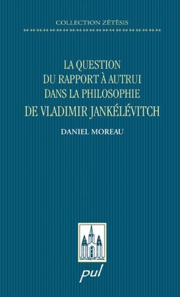 Produktbild: La question du rapport a autrui dans la philosophie...