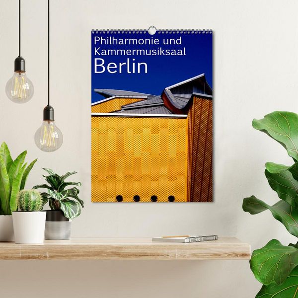 Produktbild: Philharmonie und Kammermusiksaal Berlin (Wandkalender 2026 DIN A3 hoch), CALVENDO Monatskalender