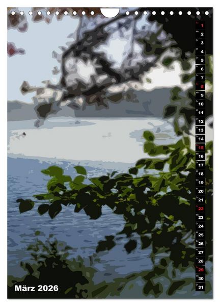 Produktbild: Der Baldeneysee in Essen (Wandkalender 2026 DIN A4 hoch), CALVENDO Monatskalender