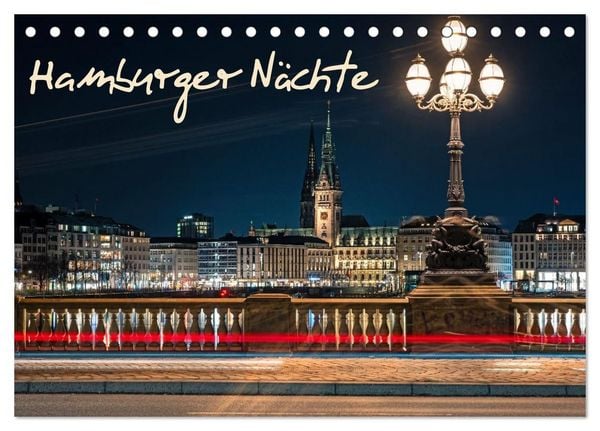 Produktbild: Hamburger N&auml;chte (Tischkalender 2027 DIN A5 quer), CALVENDO Monatskalender