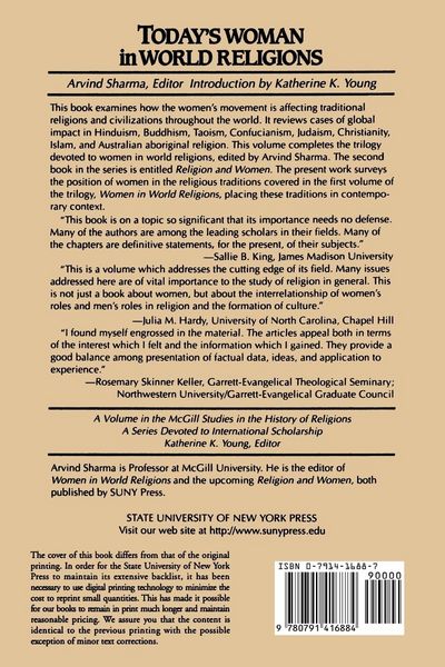 Produktbild: Today's Woman in World Religions