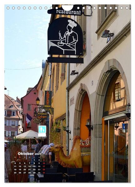 Produktbild: Colmar - Zauberhafte Stadt im Elsass (Wandkalender 2027 DIN A4 hoch), CALVENDO Monatskalender