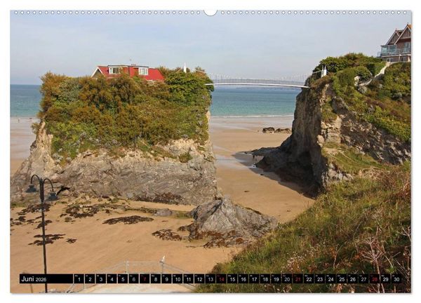 Produktbild: Cornwall - Devon Somerset Dorset (Wandkalender 2026 DIN A2 quer), CALVENDO Monatskalender
