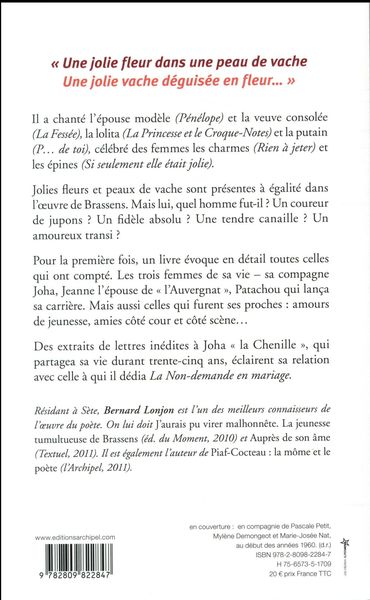 Produktbild: Georges Brassens : les jolies fleurs et les peaux de vache
