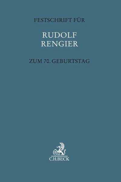 Produktbild: Festschrift f&uuml;r Rudolf Rengier zum 70. Geburtstag