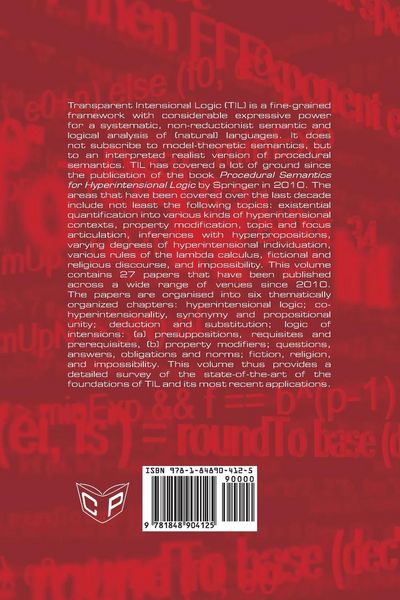 Produktbild: Transparent Intensional Logic