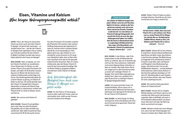 Produktbild: Frag dich fit - Die besten Tipps & Rezepte ... (Doc Esser)