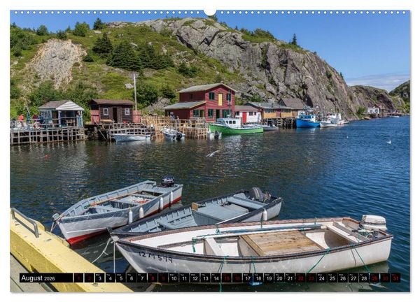 Produktbild: Island of Newfoundland (High Quality Premium Wall Calendar 2026 DIN A2 landscape),CALVENDO 12 Month Wall Calendar