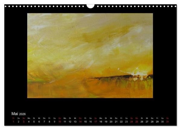 Produktbild: Kunstkalender von Michaela Nagel (Wandkalender 2026 DIN A3 quer), CALVENDO Monatskalender