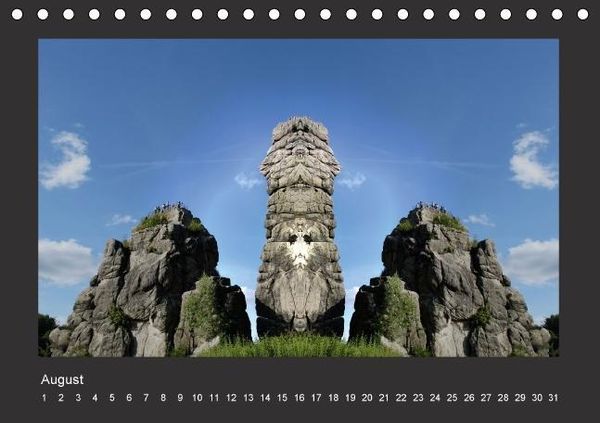 Produktbild: Spiegelwelten - die Externsteine (Tischkalender immerw&auml;hrend DIN A5 quer)