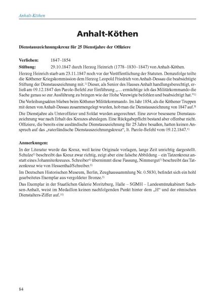 Produktbild: Deutsche milit&auml;rische Dienstauszeichnungen 1816 &ndash; 1941