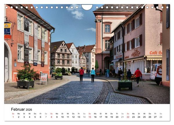 Produktbild: Gengenbach - romantisches Kleinod im Schwarzwald (Wandkalender 2026 DIN A4 quer), CALVENDO Monatskalender