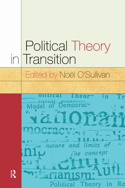 Produktbild: Political Theory In Transition