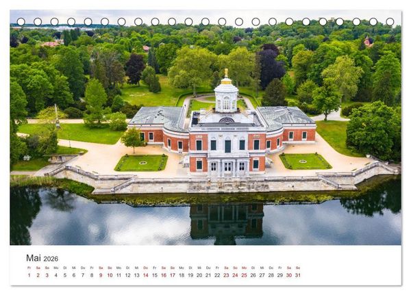 Produktbild: Potsdam - UNESCO Weltkulturerbe und Stadt der Schl&ouml;sser und G&auml;rten (Tischkalender 2026 DIN A5 quer), CALVENDO Monatskalender