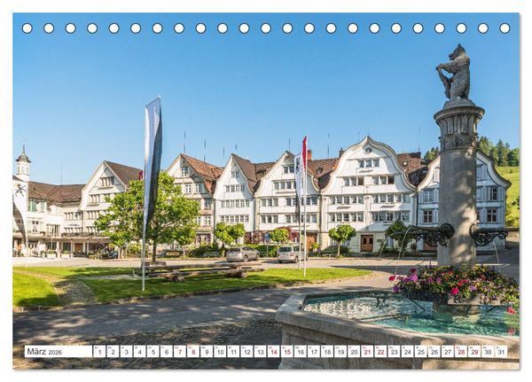 Produktbild: Appenzellerland (Tischkalender 2026 DIN A5 quer), CALVENDO Monatskalender